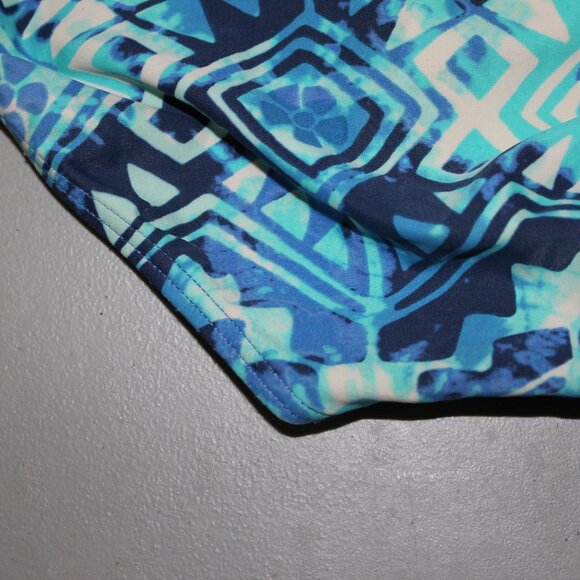 Green & Blue 2 Pcs Justice Bikini Swimsuit Size 14 - Picture 11 of 11